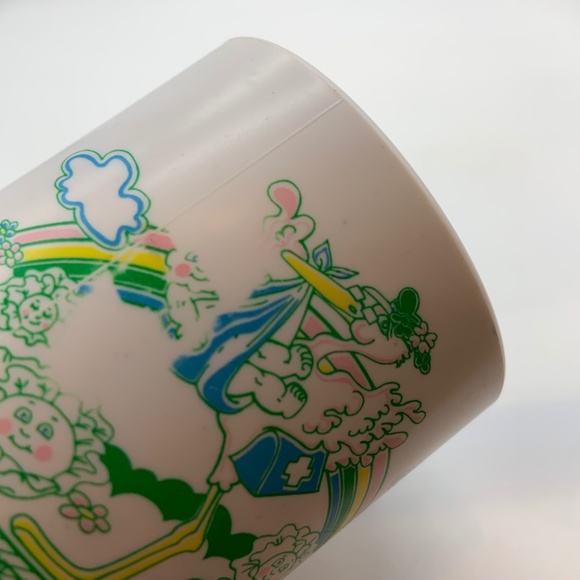 RARE Vintage 1983 Cabbage Patch Kids Retro Collectible Plastic Mug - Picture 12 of 14